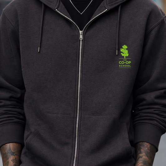 Zip-up Hoodie - Dark Grey